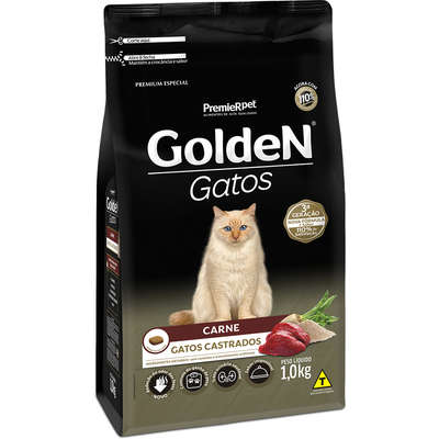 GOLDEN GATOS ADULTOS CASTRADOS CARNE