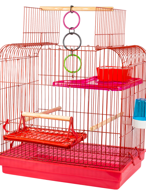 Gaiola Prime para Calopsita com Andar Acrílico - Jel Plast