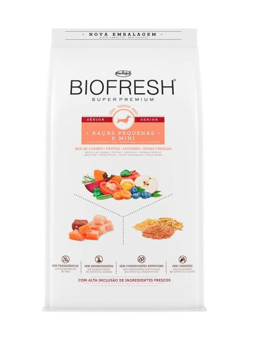 Ração Biofresh Cães Senior de Raças Pequenas e Minis