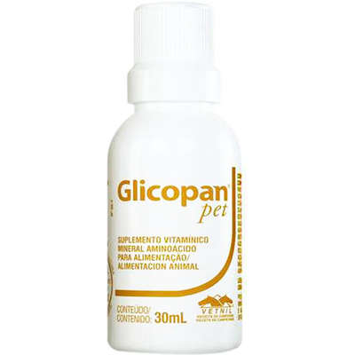 Suplemento Vitamínico Vetnil Glicopan Pet