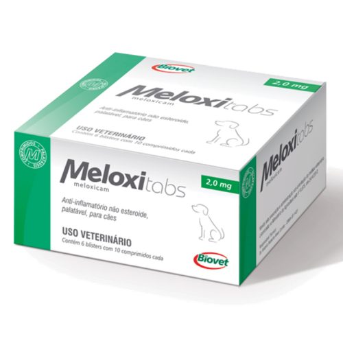 Anti-Inflamatório Biovet Meloxitabs 2 mg Hospitalar