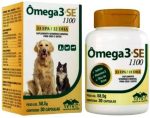 Suplemento Vitaminico Vetnil Omega 3+SE 1100 Caes E Gatos