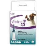 Antipulgas e Carrapatos Ceva Vectra 3D para Cães de 4 a 10 Kg