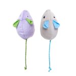 Kit 2 Ratos Pelúcia Colorido - Home Pet