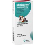 Anti-Inflamatório MSD Meticorten 5 mg - Cães e Gatos