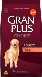 Gran Plus Choice Cão Adulto Sabor Frango & Carne