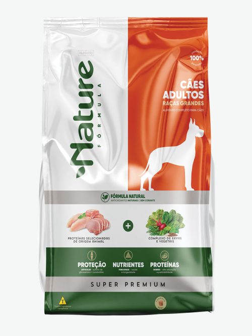 Nature fórmula Cães Adultos Raças Grandes