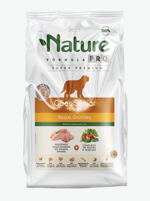 nature f pro senior +5 caes ad rg 15kg