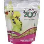 Ração Extrusada Megazoo para Calopsitas e Periquitos