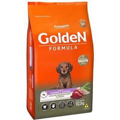 GOLDEN FORMULA CÃES FILHOTES MINI BITS CARNE & ARROZ