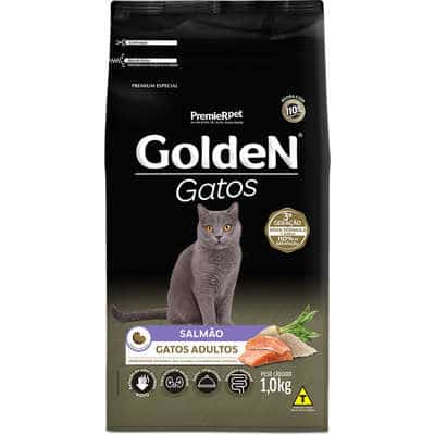 GOLDEN GATOS ADULTOS SALMÃO