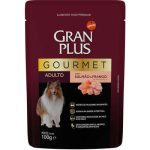 Ração GranPlus Gourmet Cães Adultos Sachê Salmão &amp