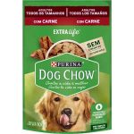 Ração Úmida Dog Chow Sachê Cães Adultos Todos Tamanhos Carne