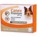 Vermífugo Canex Premium 900 mg para Cães Raças Pequenas e Médias
