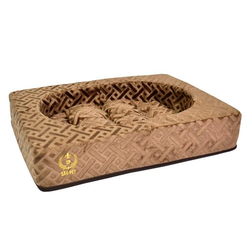Cama São Pet Liverpool Suede