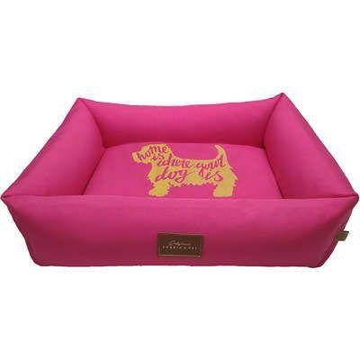 Cama Fábrica Pet Chile Rosa