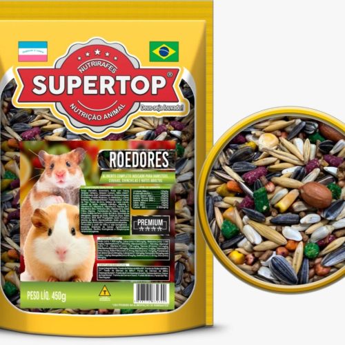Ração Super top Roedores